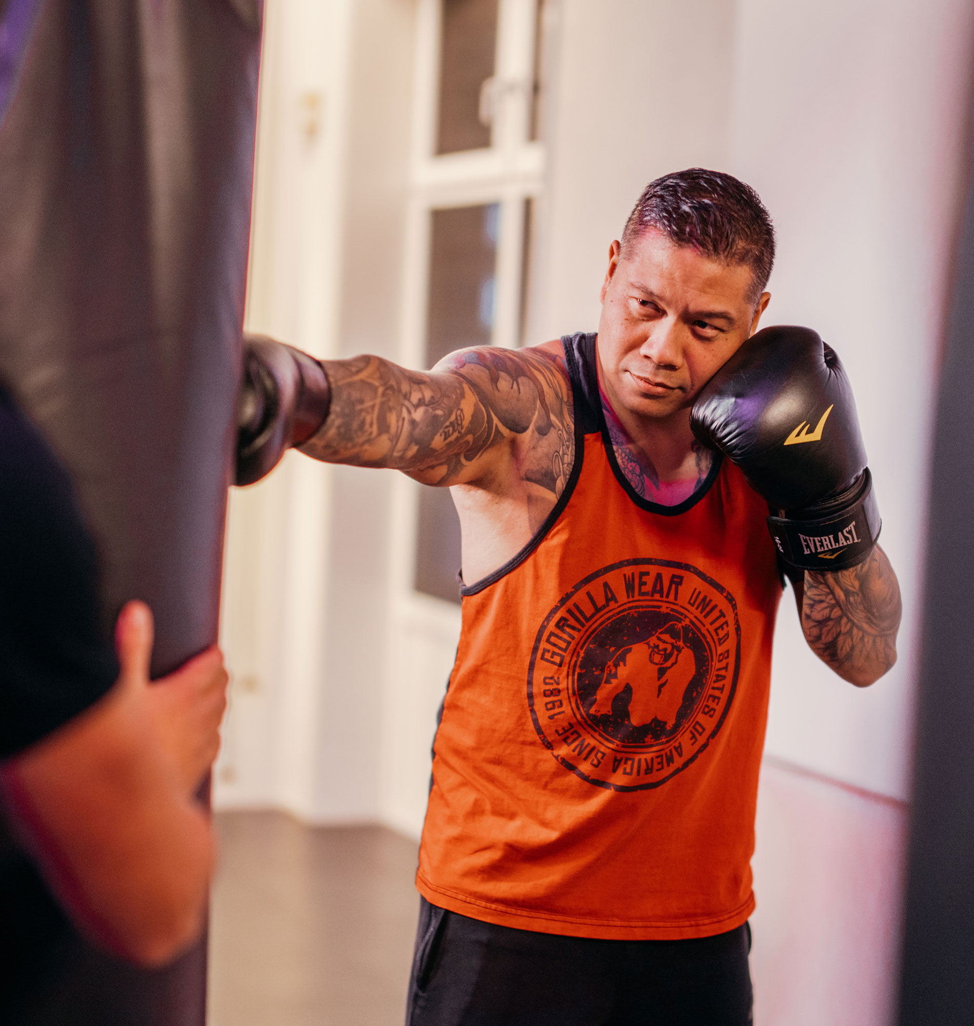 Bokszaktraining bij Sportcenter Renswoude